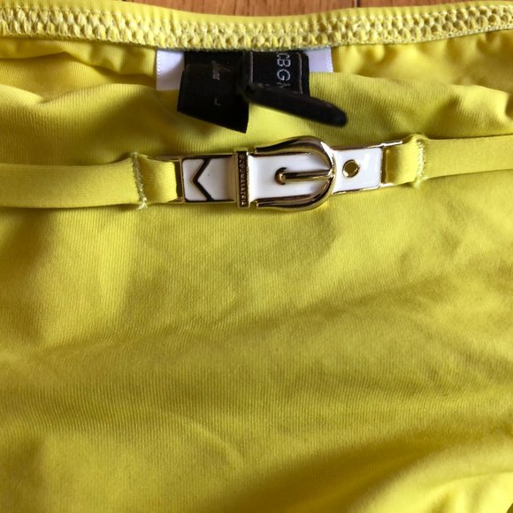 Brand New BCBG Women's 2-piece yellow string bikini - Picture 6 of 14